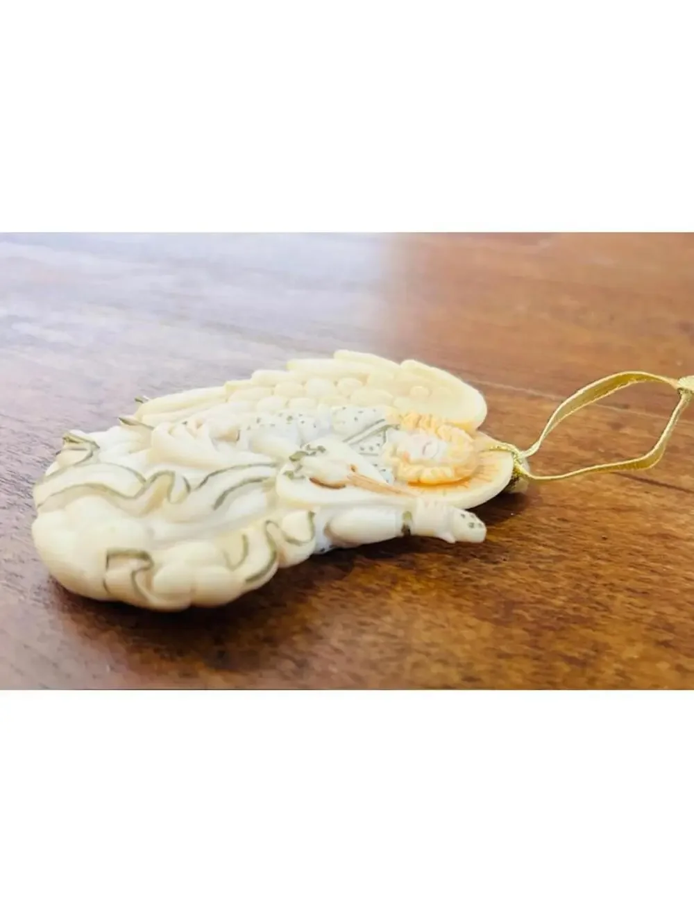 Angel Ornament with Musical Instrument Decoration